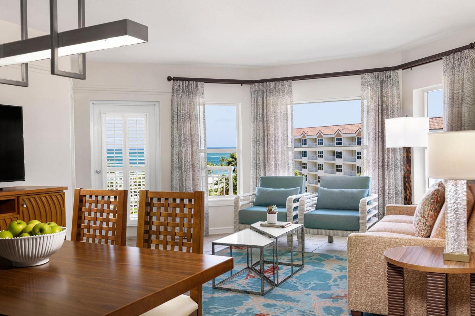 Marriott'S Aruba Surf Club Hotel Palm Beach Bagian luar foto